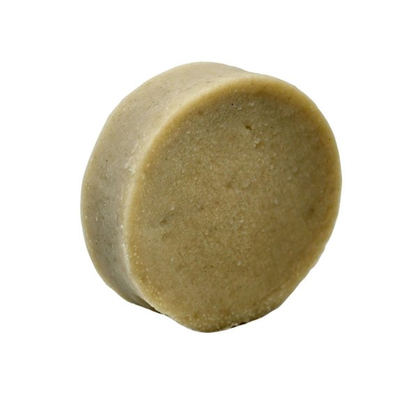 NIP Men's Kokum Tallow Shaving Soap Puck, Fresh Shave - Picture 2 of 3